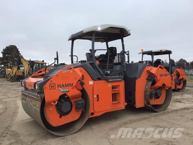 Hamm HD+140IVV Twin drum rollers