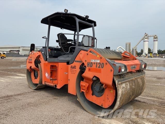 Hamm HD120 Twin drum rollers