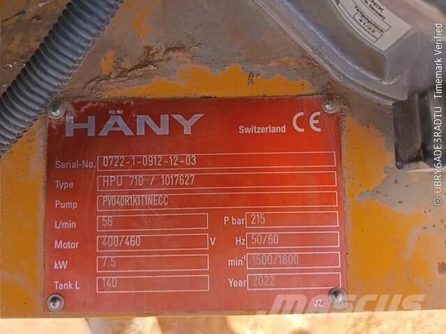  Hany HPU710 Concrete accessories