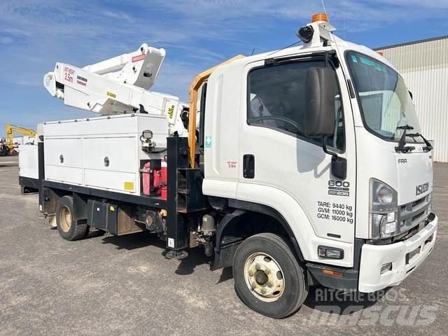 Isuzu FRR600 Truck mounted platforms