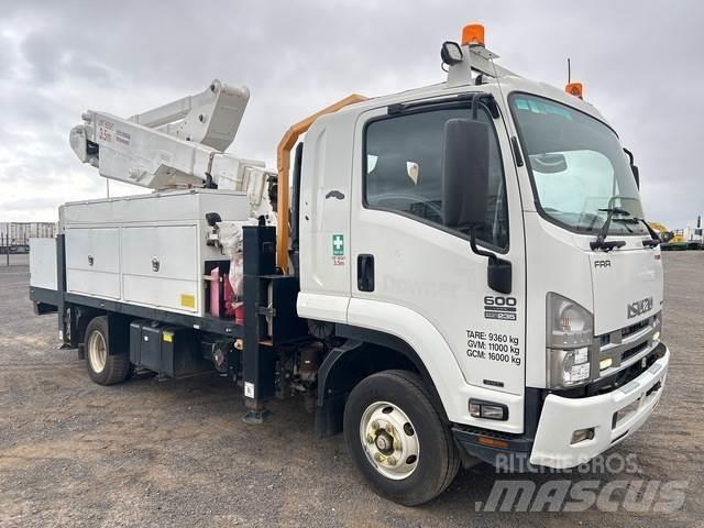 Isuzu FRR600 Truck mounted platforms