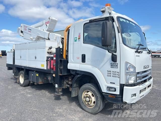 Isuzu FRR600 Truck mounted platforms