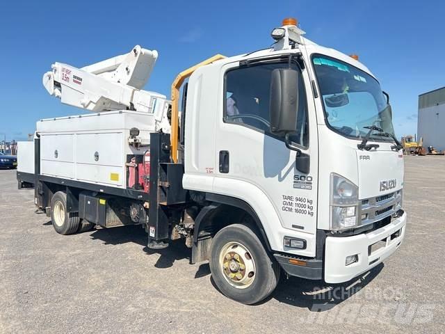 Isuzu FRR600 Truck mounted platforms