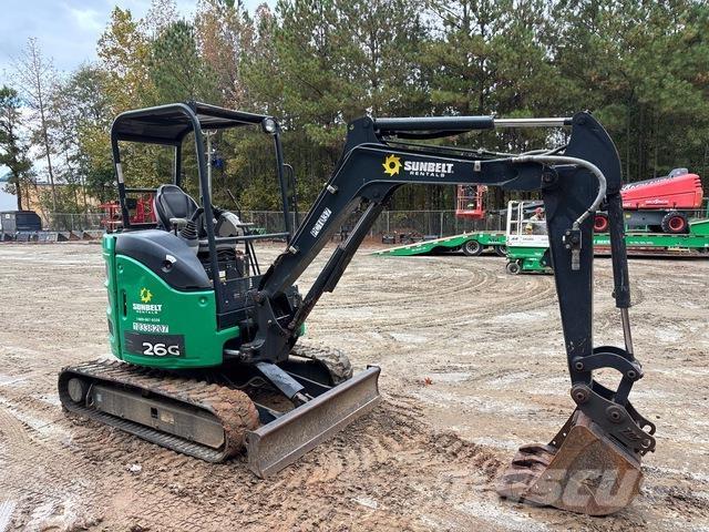 John Deere 26G Crawler excavators