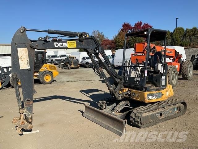 John Deere 35G Crawler excavators