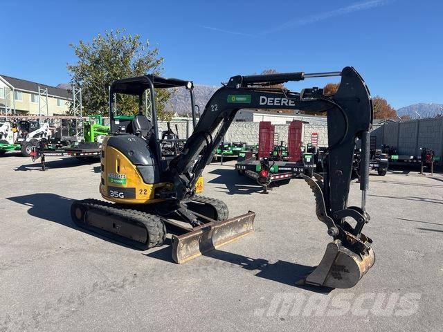 John Deere 35G Crawler excavators