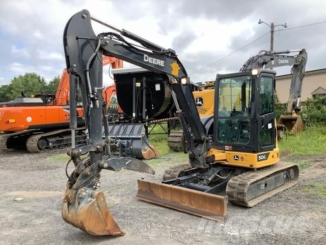 John Deere 50G Crawler excavators