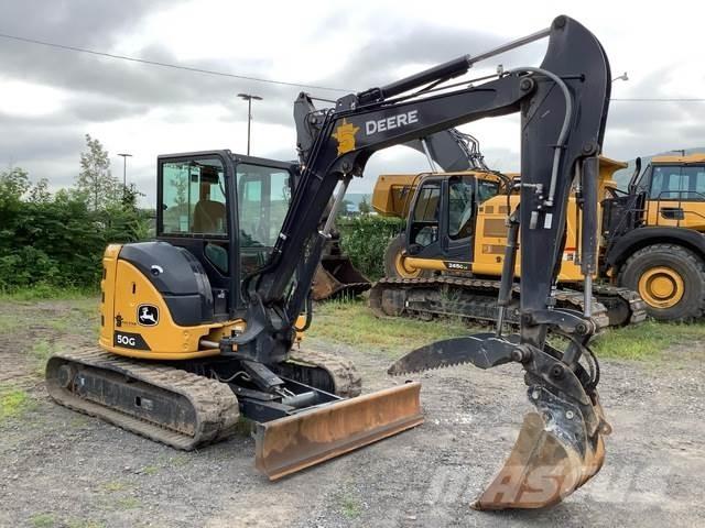 John Deere 50G Crawler excavators