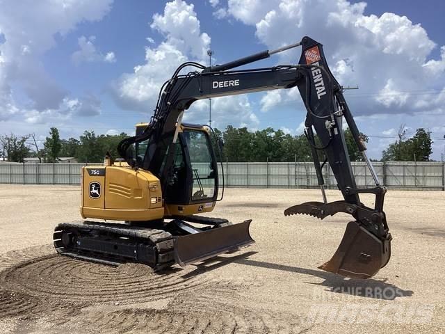 John Deere 75G Crawler excavators