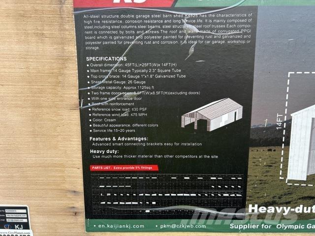 KJ K4525 Steel frame buildings