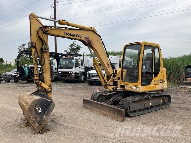 Komatsu PC75R Crawler excavators