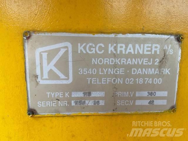 Kroll K175 Tower cranes