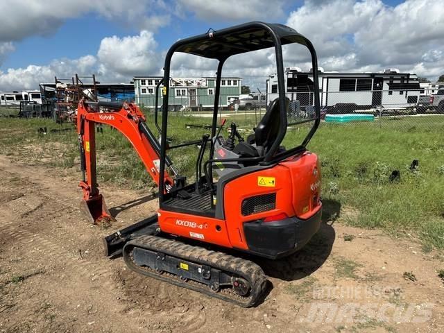 Kubota KX018-4 Crawler excavators