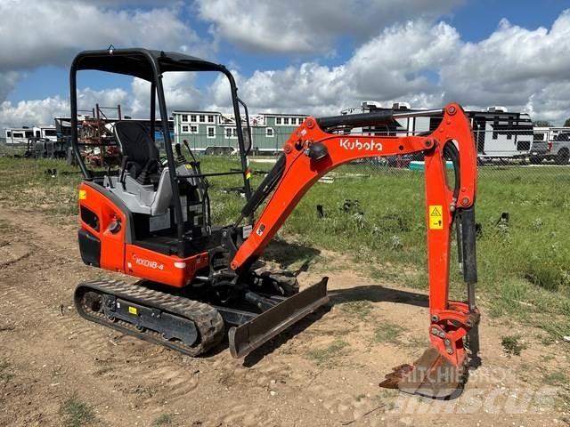 Kubota KX018-4 Crawler excavators