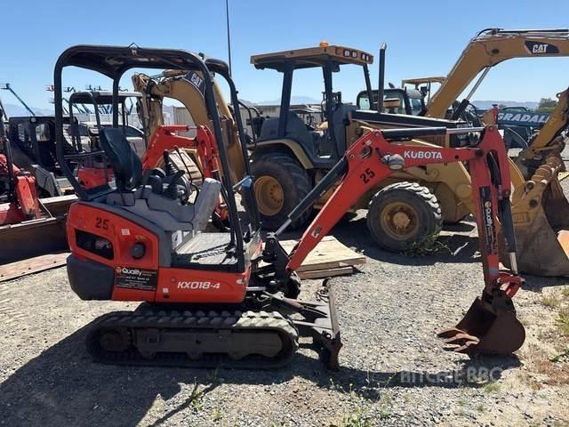 Kubota KX018-4 Crawler excavators