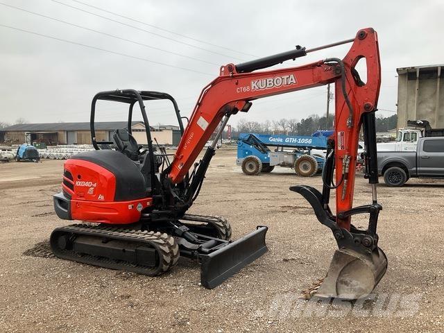 Kubota KX040-4 Crawler excavators