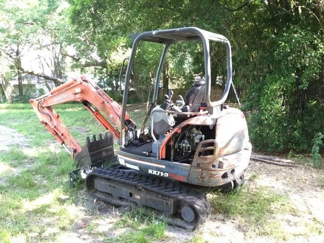 Kubota KX71-3 Crawler excavators