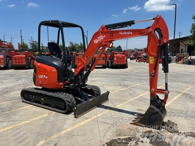 Kubota U27-4R1 Crawler excavators