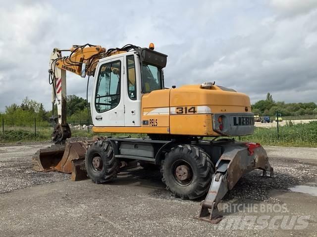 Liebherr A314 Wheeled excavators