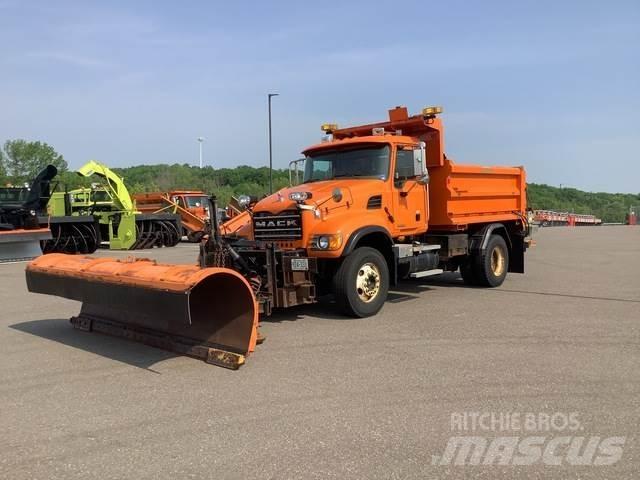 Mack CV700 Snow blades and plows