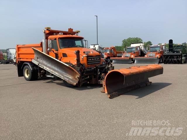 Mack CV700 Snow blades and plows