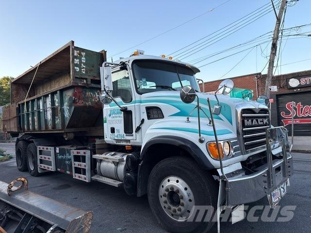 Mack CV713 Skip bin truck