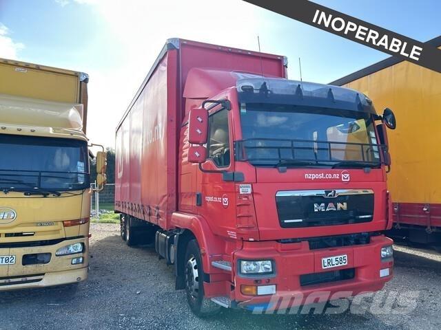 MAN TGM 18.340 Curtain sider trucks