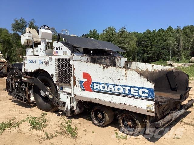 Roadtec RP190E Asphalt pavers