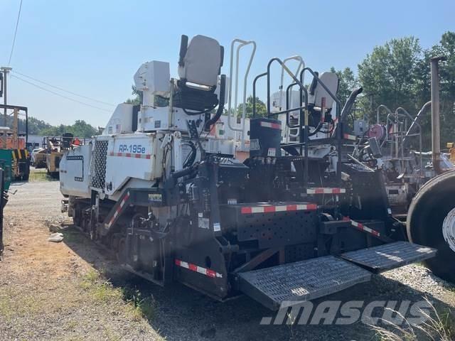 Roadtec RP195E Asphalt pavers