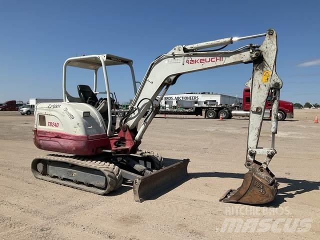 Takeuchi TB240 Crawler excavators