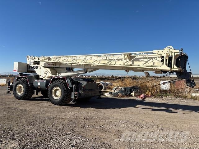 Terex RT450 Rough terrain cranes