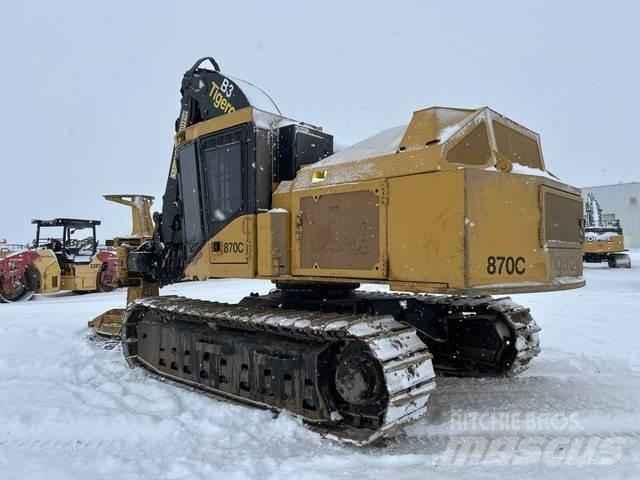 Tigercat 870C Feller bunchers