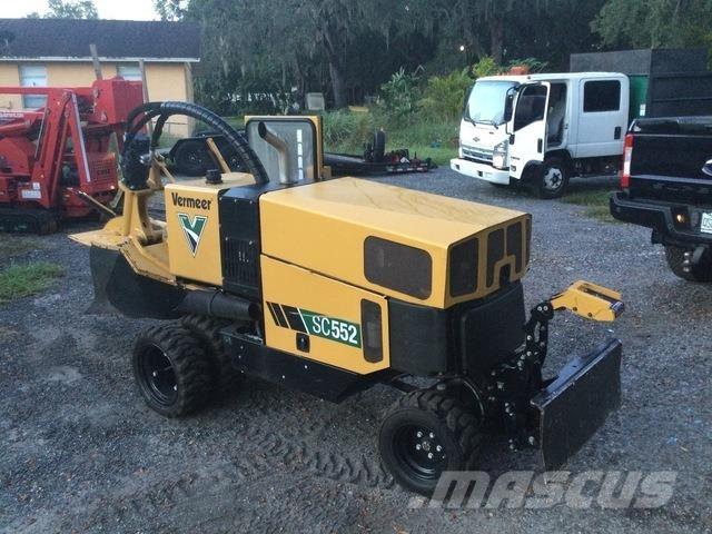Vermeer SC552 Stump grinders