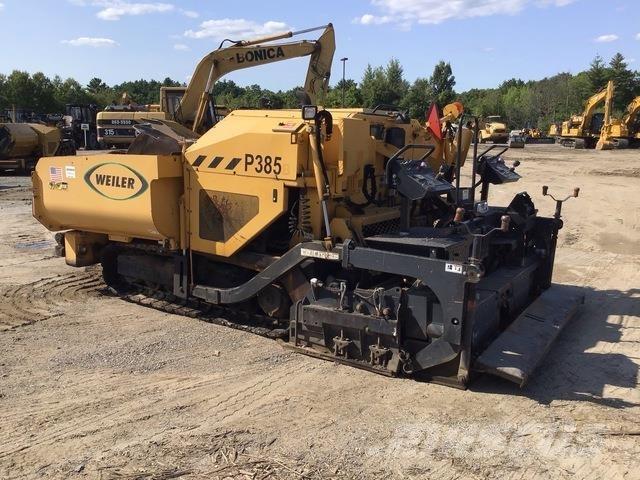 Weiler P385B Asphalt pavers