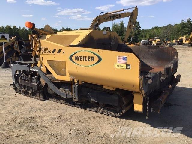 Weiler P385B Asphalt pavers
