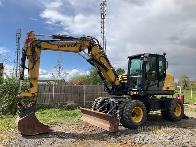 Yanmar B110W Wheeled excavators