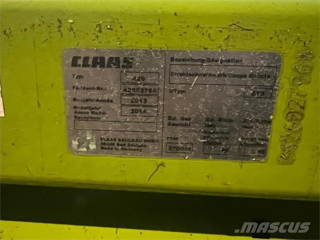 CLAAS DD520 Farm machinery