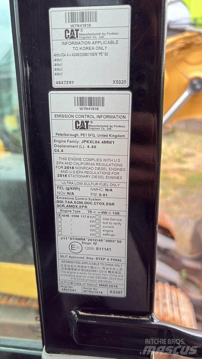 CAT M315F Wheeled excavators