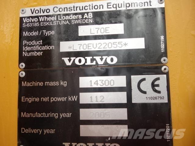 Volvo L70E Wheel loaders