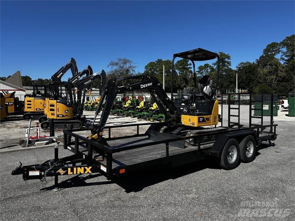 John Deere 17 P Mini excavators < 7t (Mini diggers)