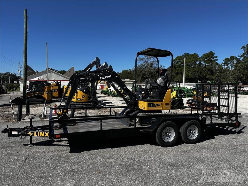 John Deere 17 P Mini excavators < 7t (Mini diggers)