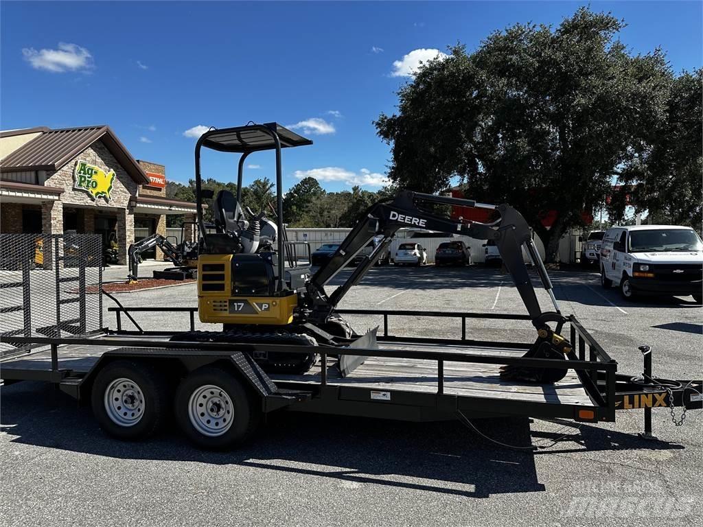 John Deere 17 P Mini excavators < 7t (Mini diggers)