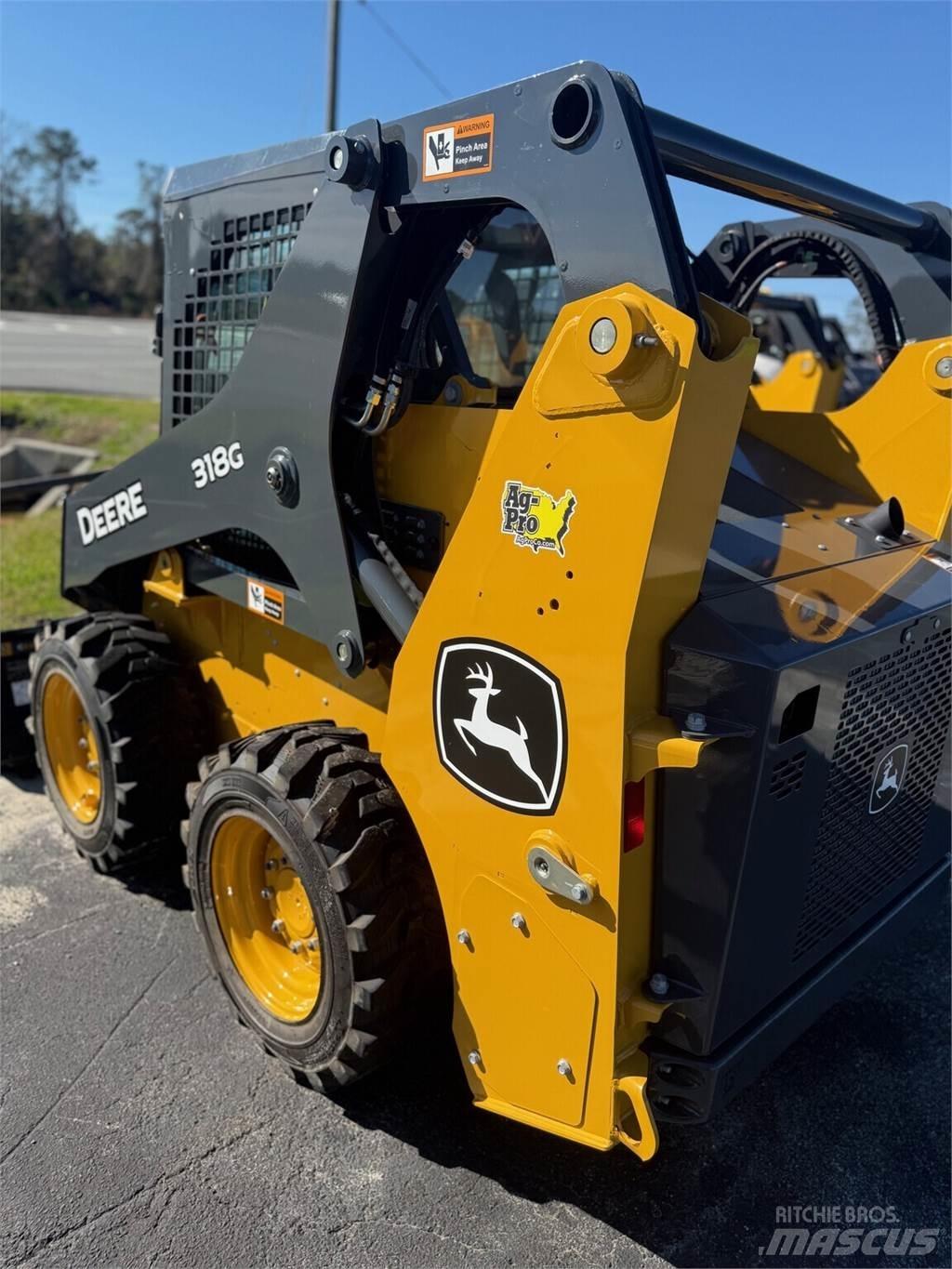 John Deere 318G Skid steer loaders