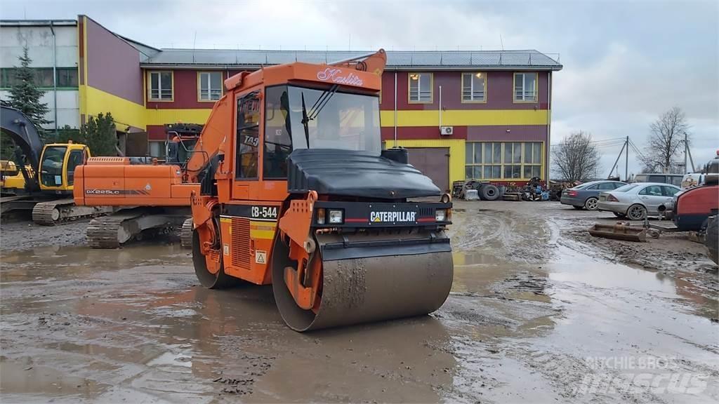 CAT CB544 Twin drum rollers