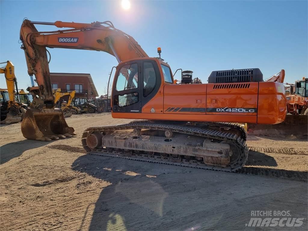 Doosan DX420LC Crawler excavators
