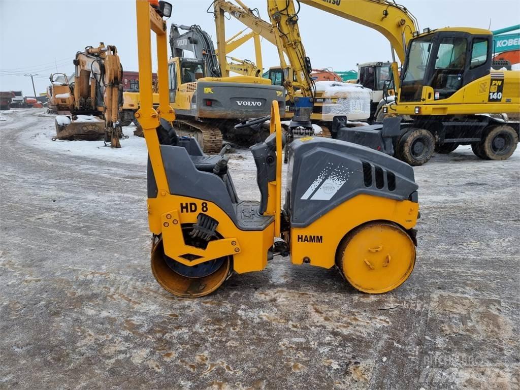 Hamm HD8CW Twin drum rollers