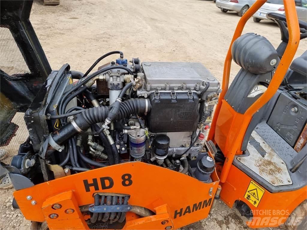 Hamm HD8VV Twin drum rollers