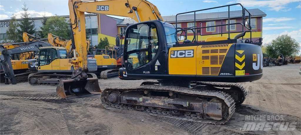 JCB JS220LC Plus + Crawler excavators