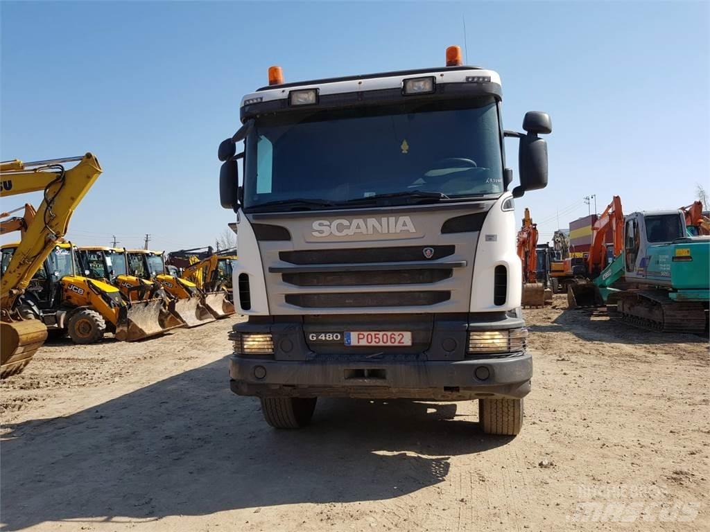 Scania G480 8x4 Skip bin truck