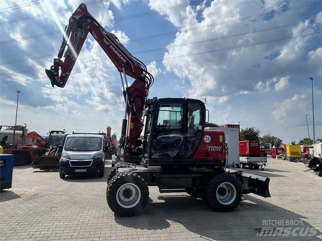 Yanmar B110W Wheeled excavators